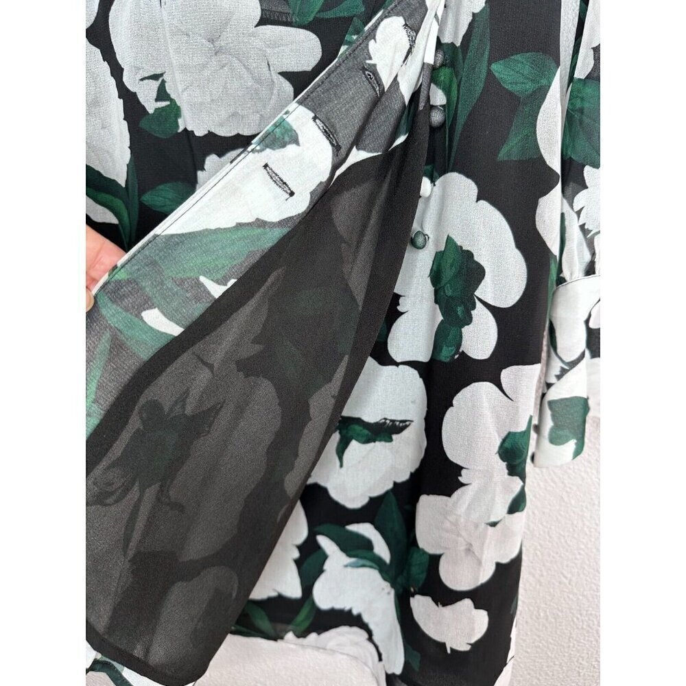 THE KOOPLES Short Printed Multi Long Sleeve Dress Size XS Cocktail NWOT - Picture 8 of 15